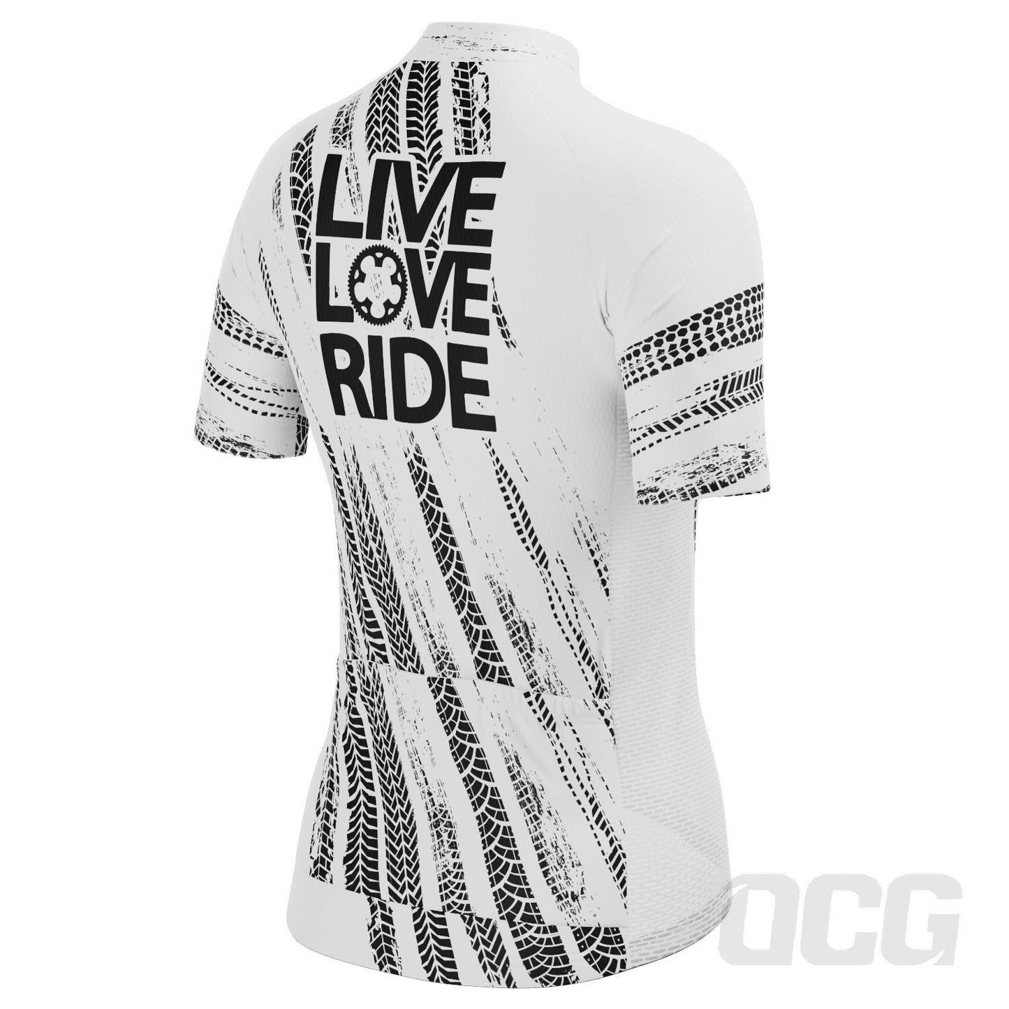 Women's Live Love Ride Short Sleeve Cycling Jersey