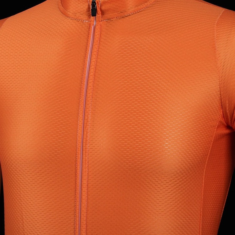 Orange Color Intense Cycling Jersey