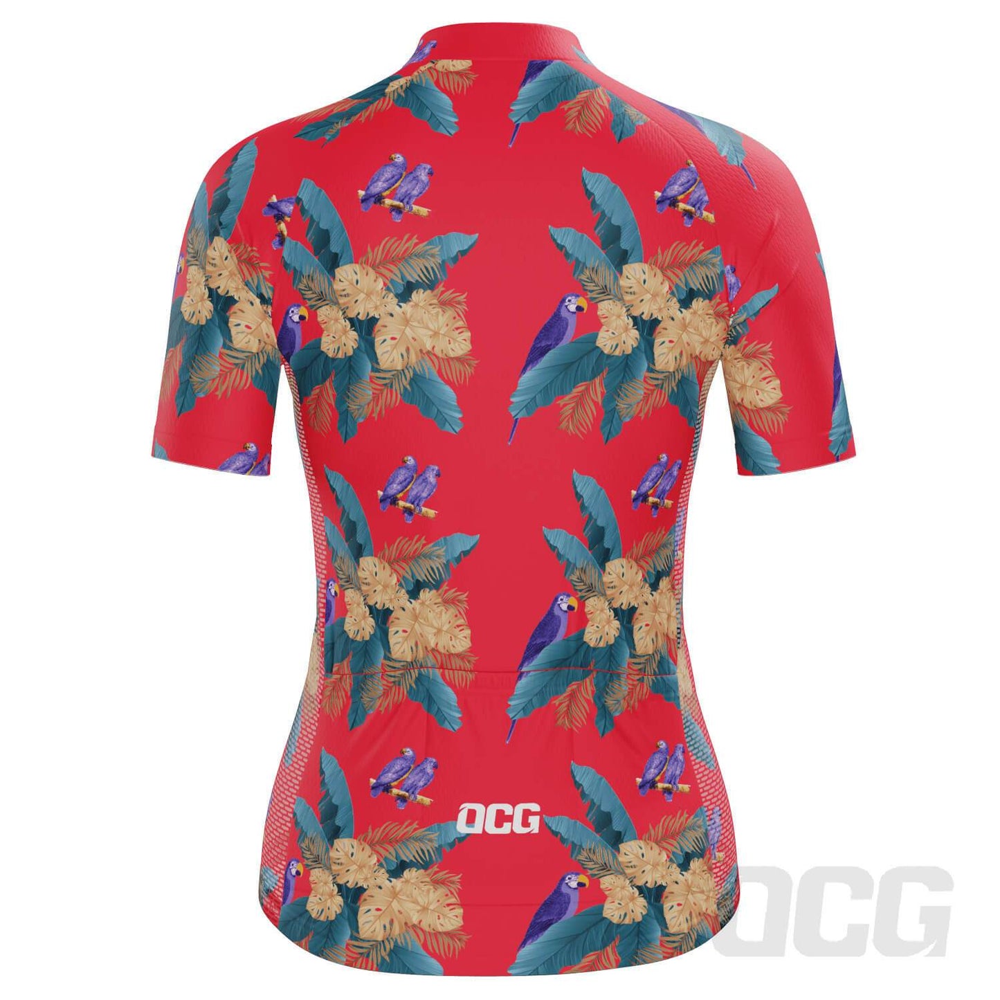 Women's The Selleck Hawaiian Shirt Short Sleeve Cycling Jersey