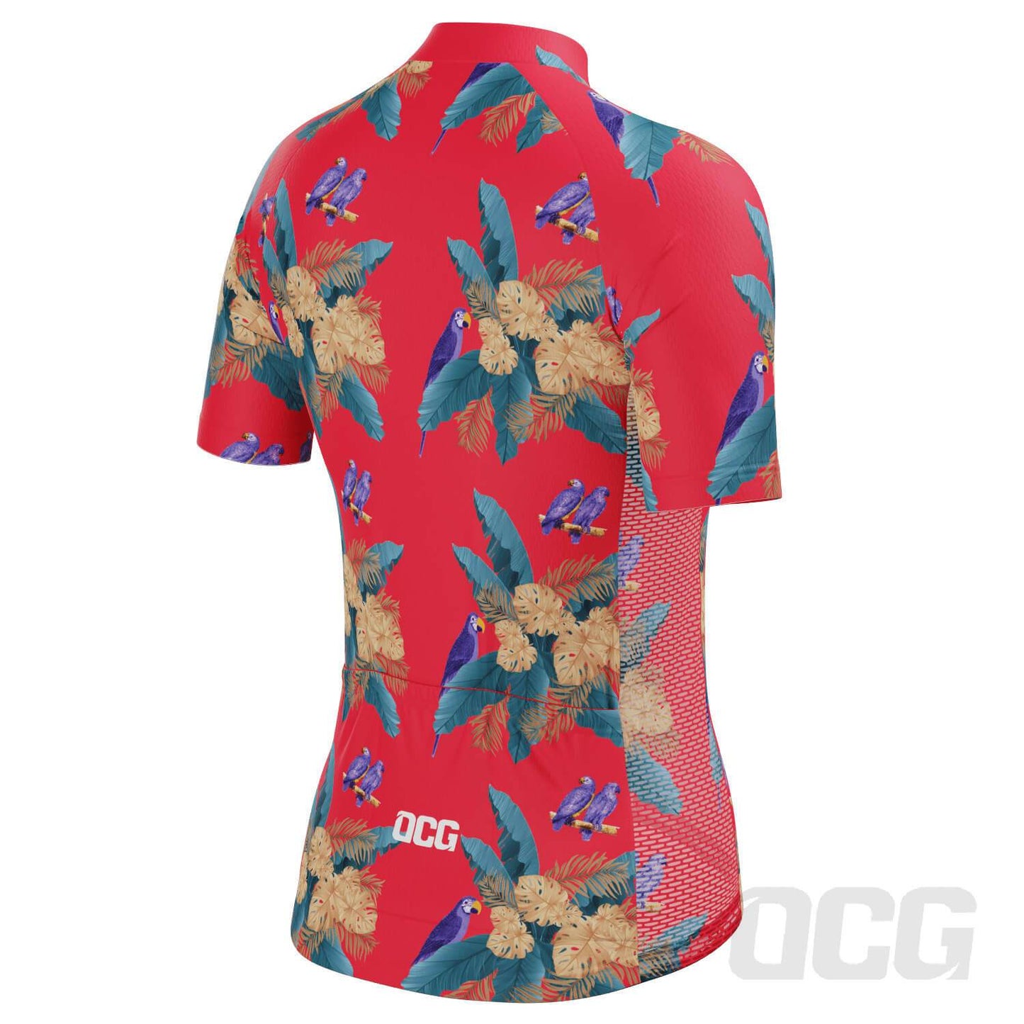 Women's The Selleck Hawaiian Shirt Short Sleeve Cycling Jersey