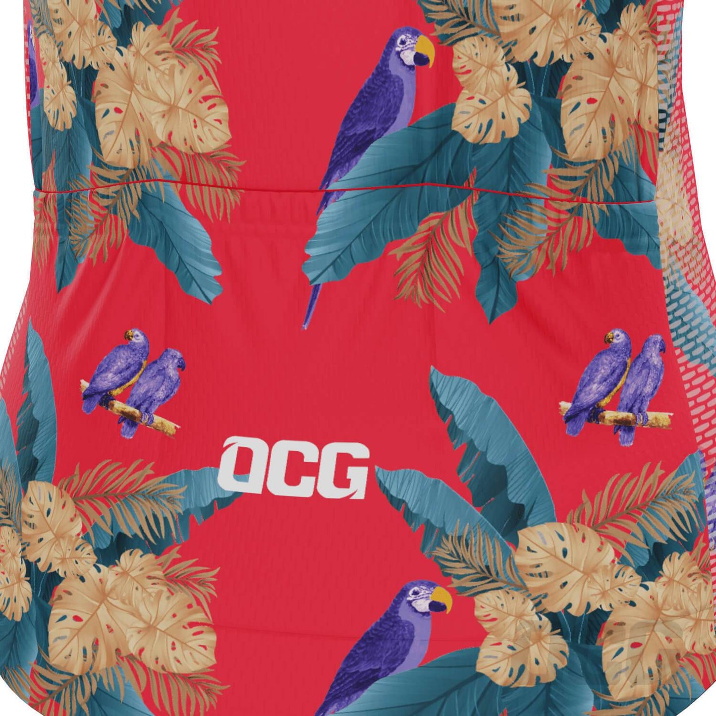 Women's The Selleck Hawaiian Shirt Short Sleeve Cycling Jersey