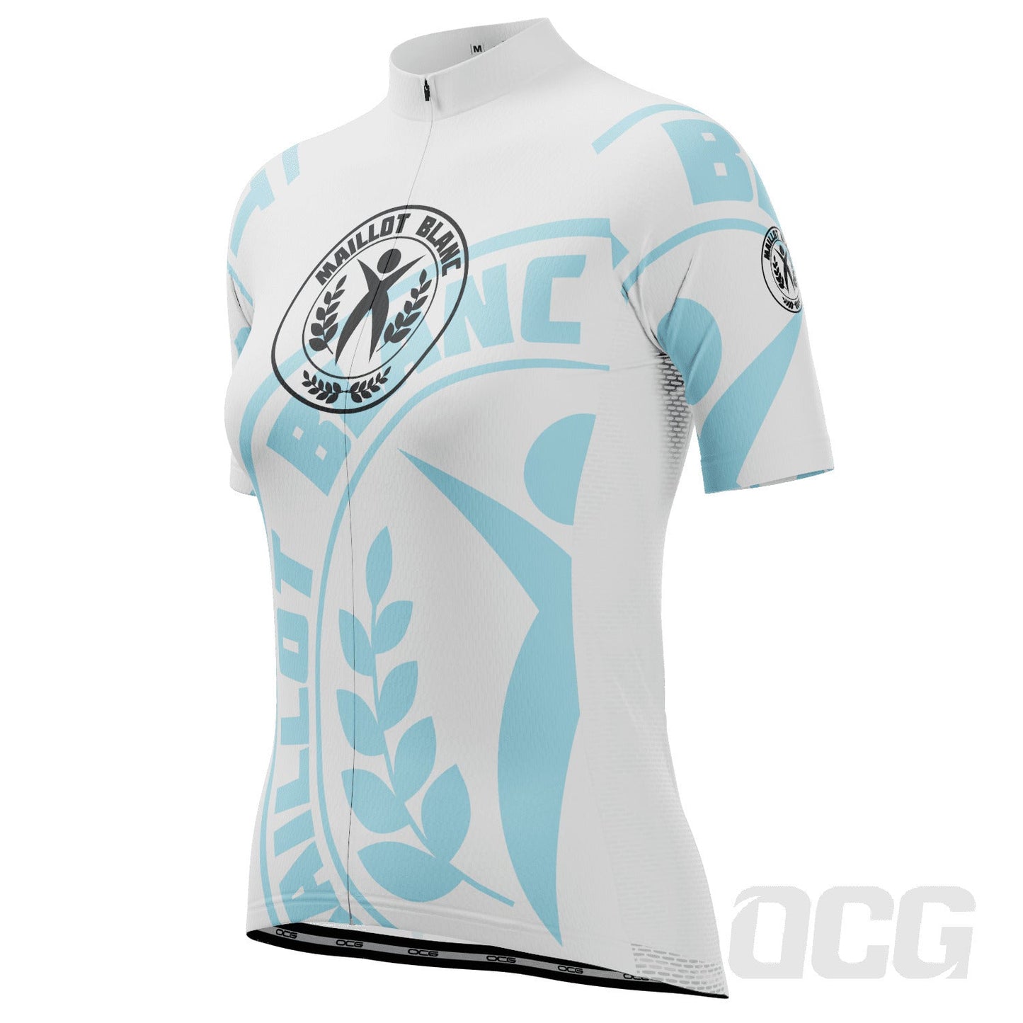 Women's Tour de France Young Rider Maillot Blanc Short Sleeve Cycling Jersey