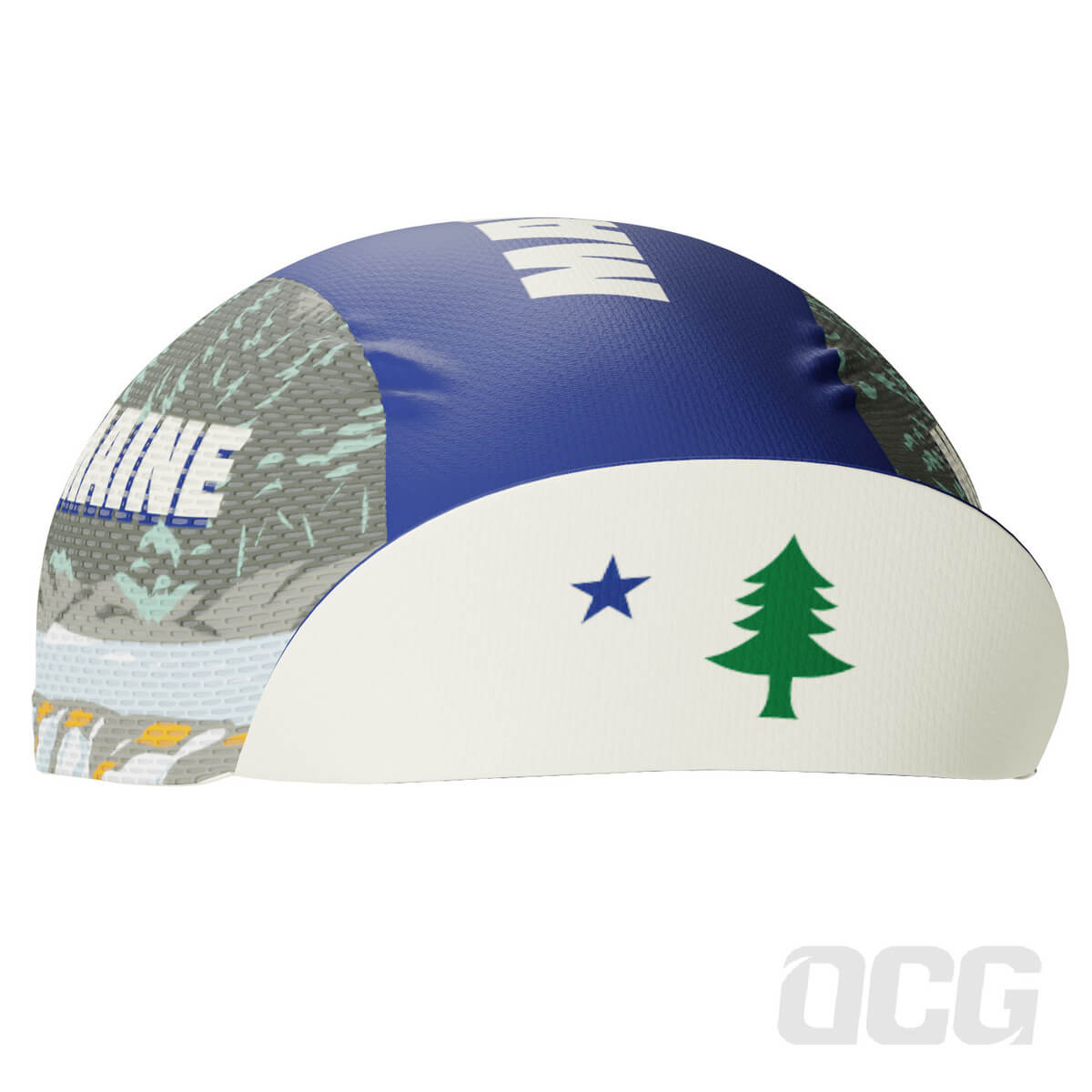 Unisex Maine US State Icon Quick Dry Cycling Cap