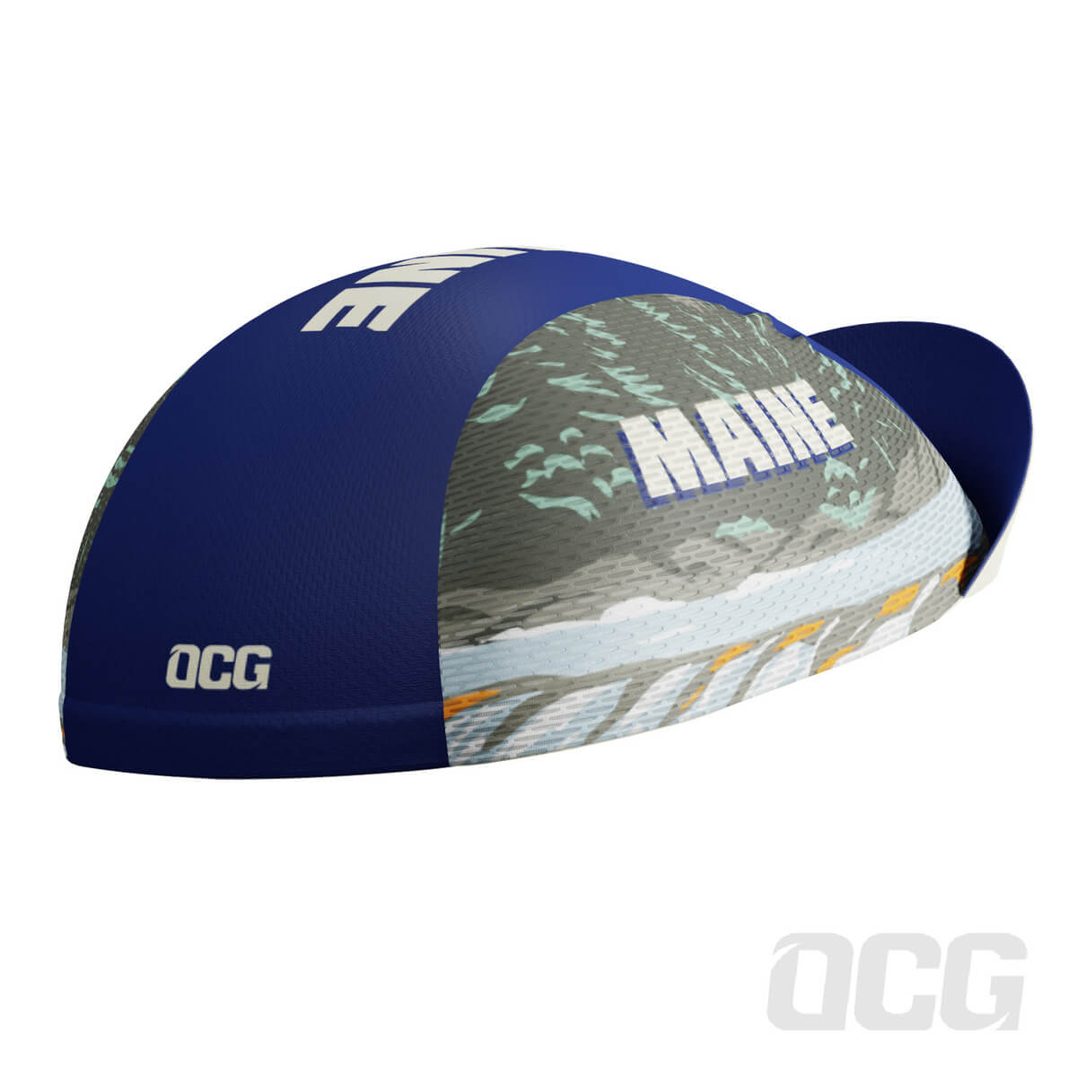 Unisex Maine US State Icon Quick Dry Cycling Cap