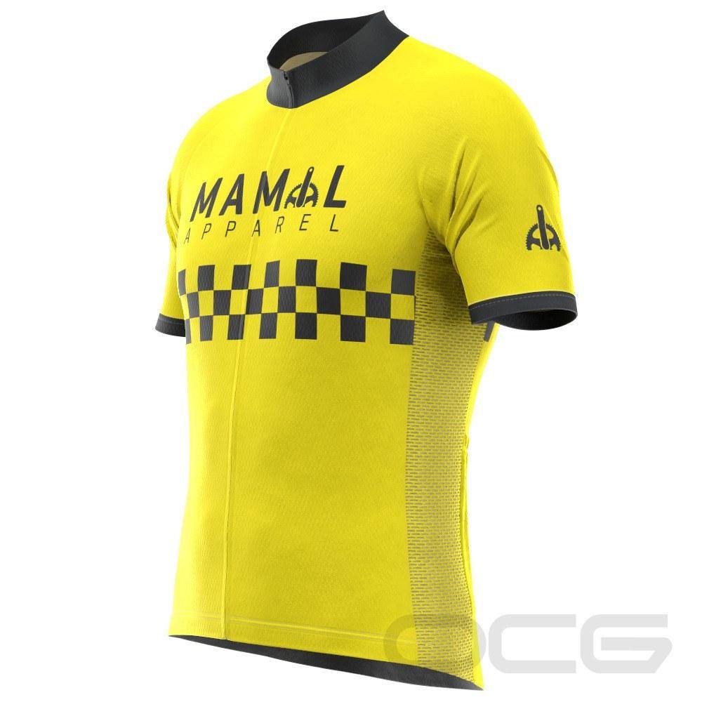 Men's MAMIL Apparel 1977 Tour de France Jersey Short Sleeve Cycling Jersey