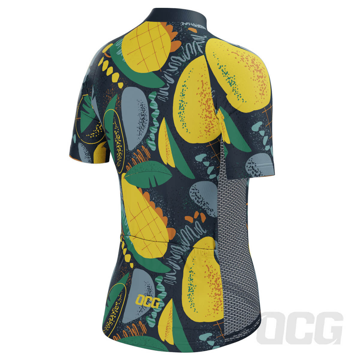 Women's Mango Fruit Indulgence Short Sleeve Cycling Jersey