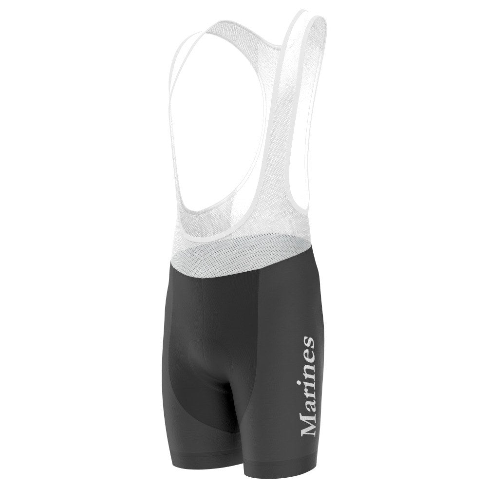 Men's USAF United States Marine Corps Gel Padded Cycling Bib