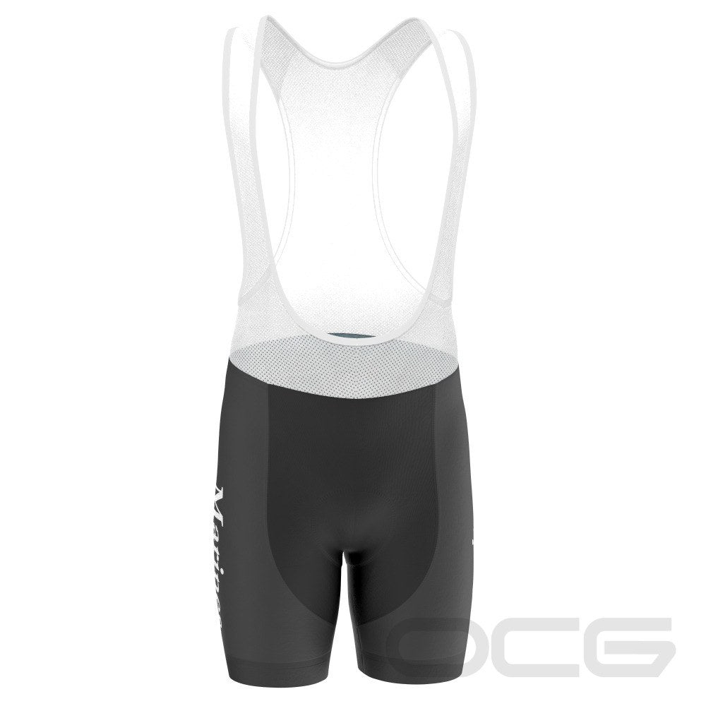 Men's USAF United States Marine Corps Gel Padded Cycling Bib