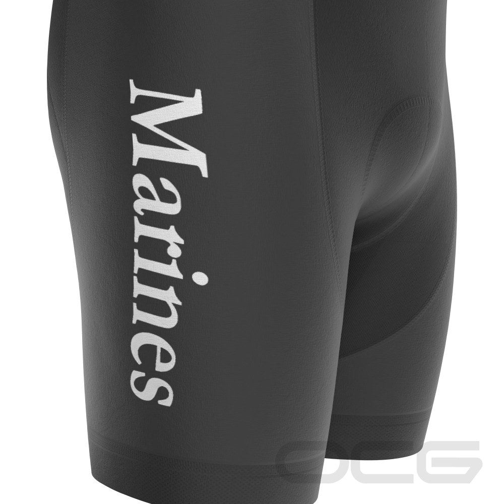 Men's USAF United States Marine Corps Gel Padded Cycling Bib