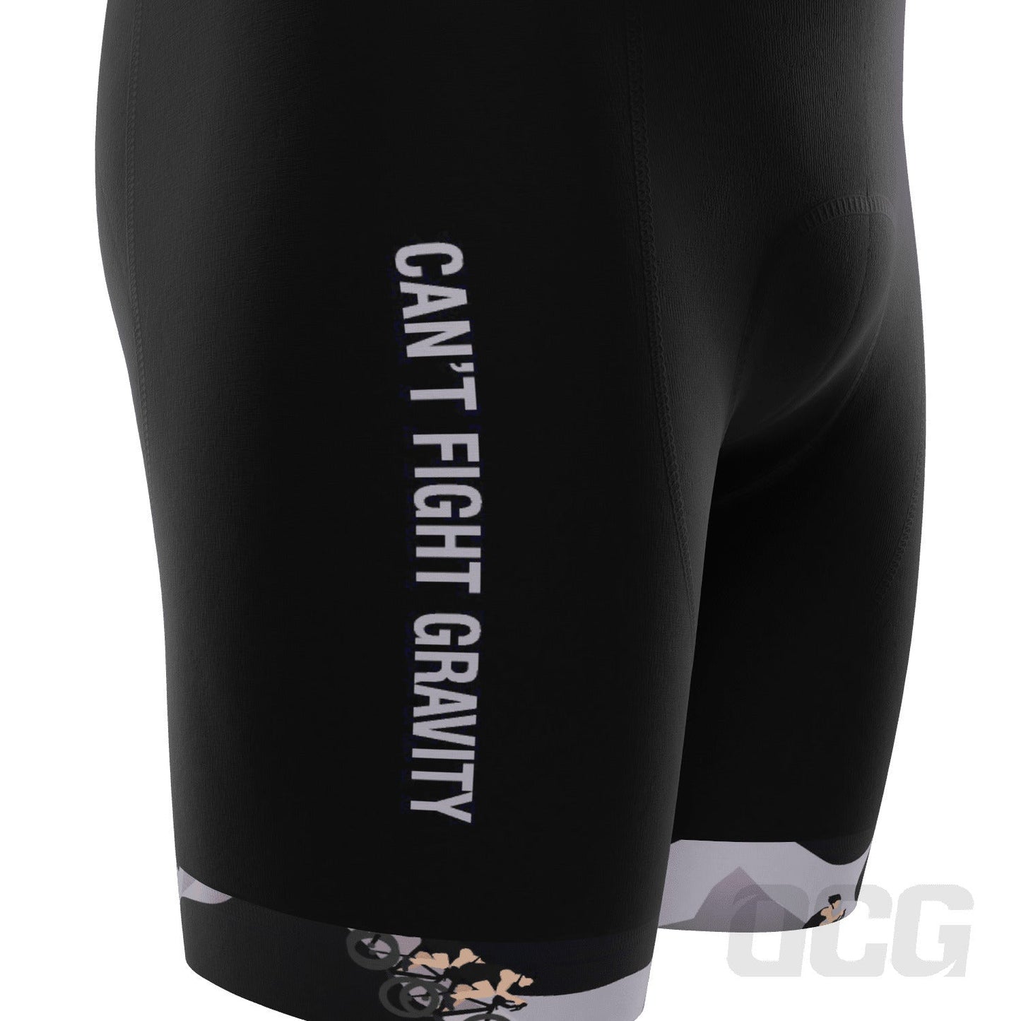 Men's Heavy Weight Racing Gravity Gel Padded Cycling Bib