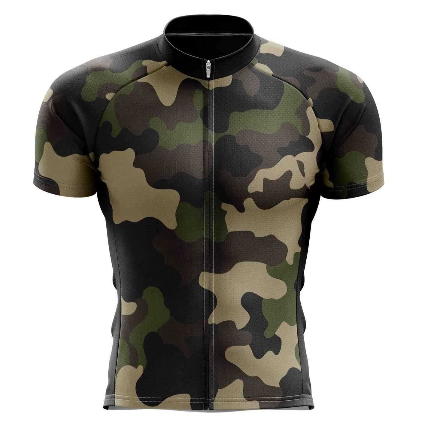Men's Army Camouflage Cycling Jersey
