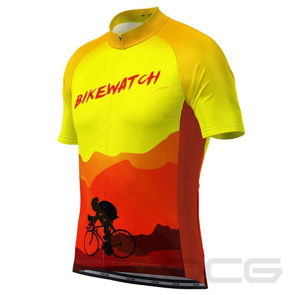 Men's Bikewatch Short Sleeve Cycling Jersey