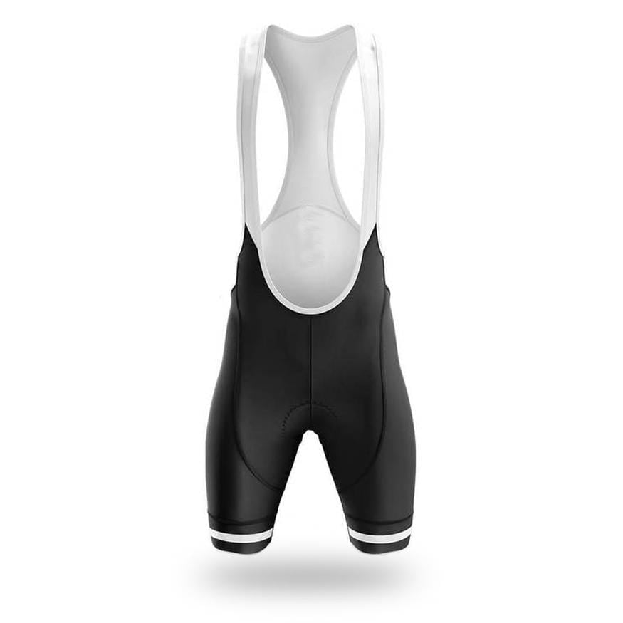 Men's Black Line Cycling Bib Shorts