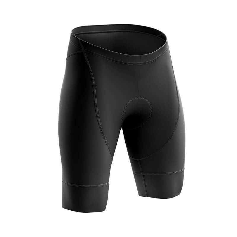 Men's Classic Black Gel Padded Shorts