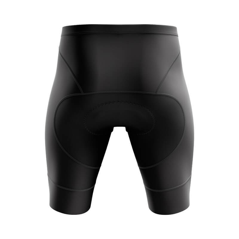 Men's Classic Black Gel Padded Shorts