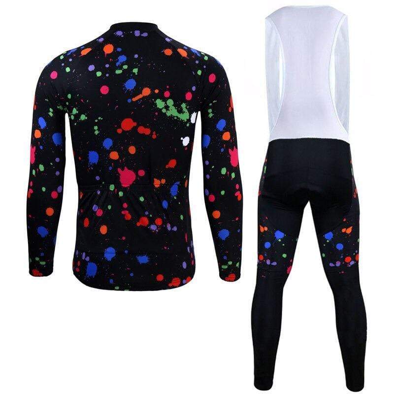Men's Colorful Winter Cycling Jersey or Bib Pants