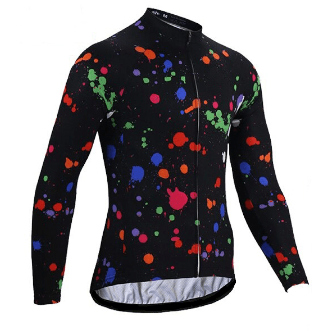 Men's Colorful Winter Cycling Jersey or Bib Pants