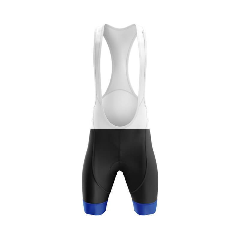 Men's Cycling Bib Shorts with Blue detail