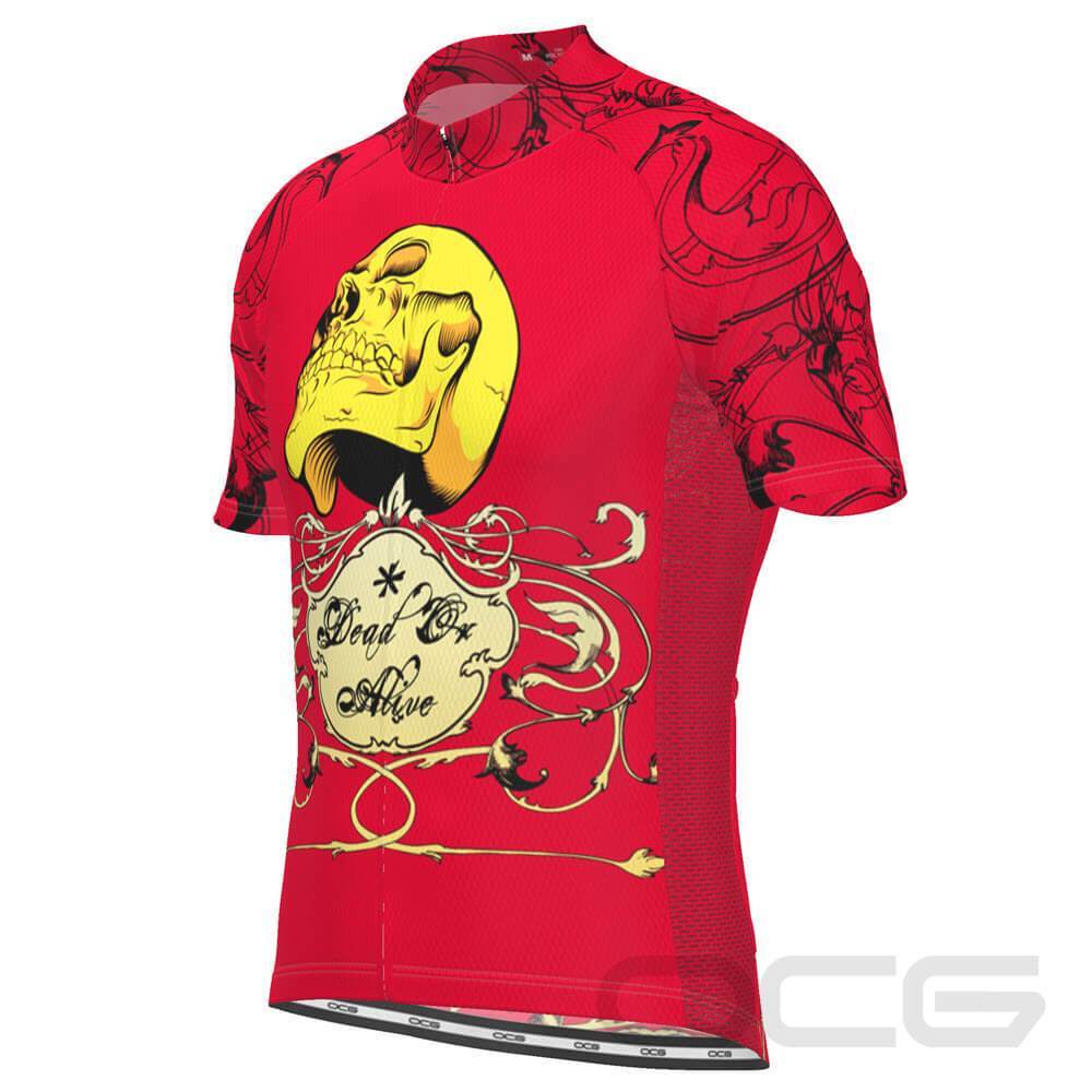 Men's Dead or Alive Short Sleeve Cycling Jersey