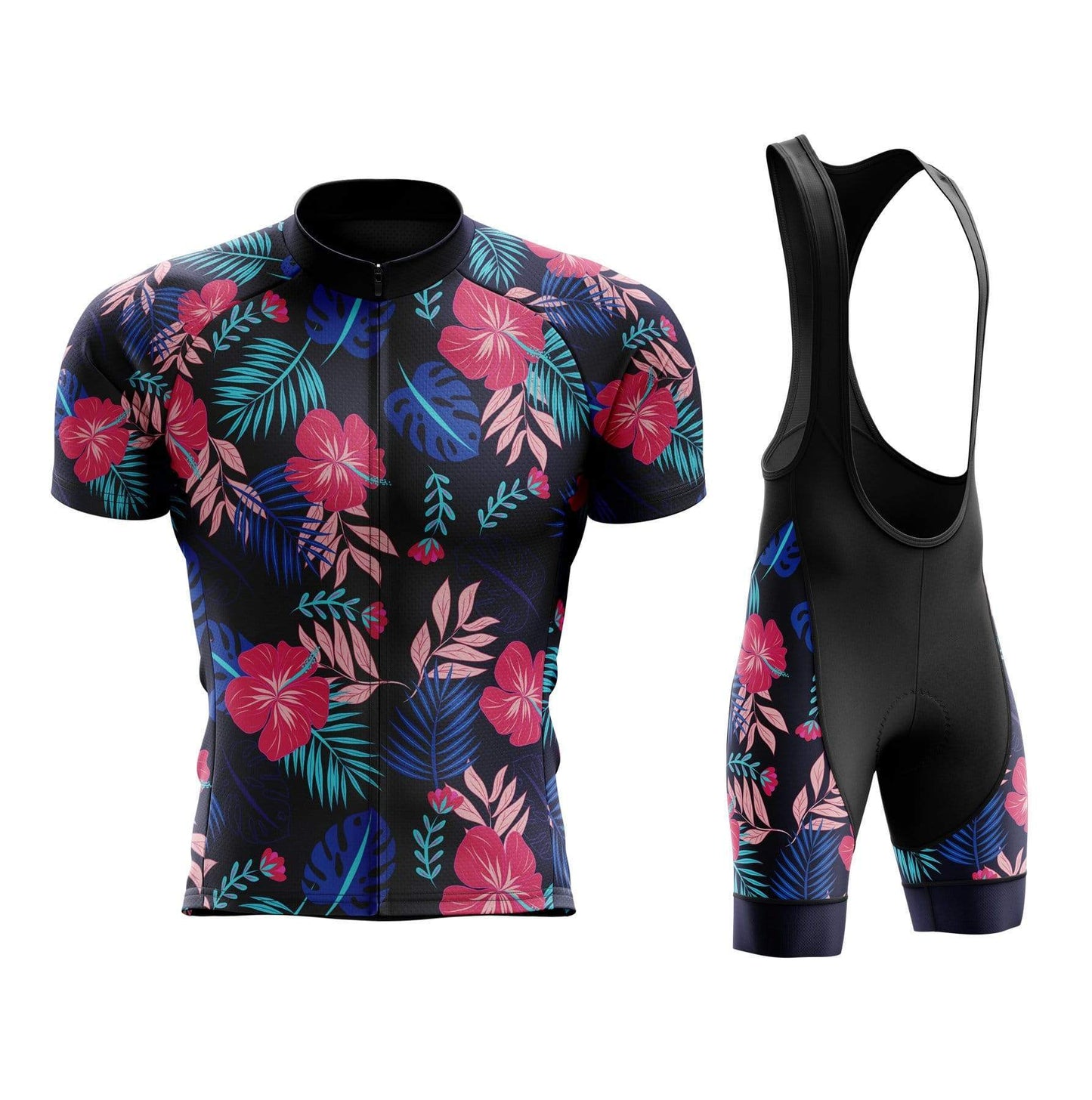 Men's Floral Cycling Jersey or Bibs