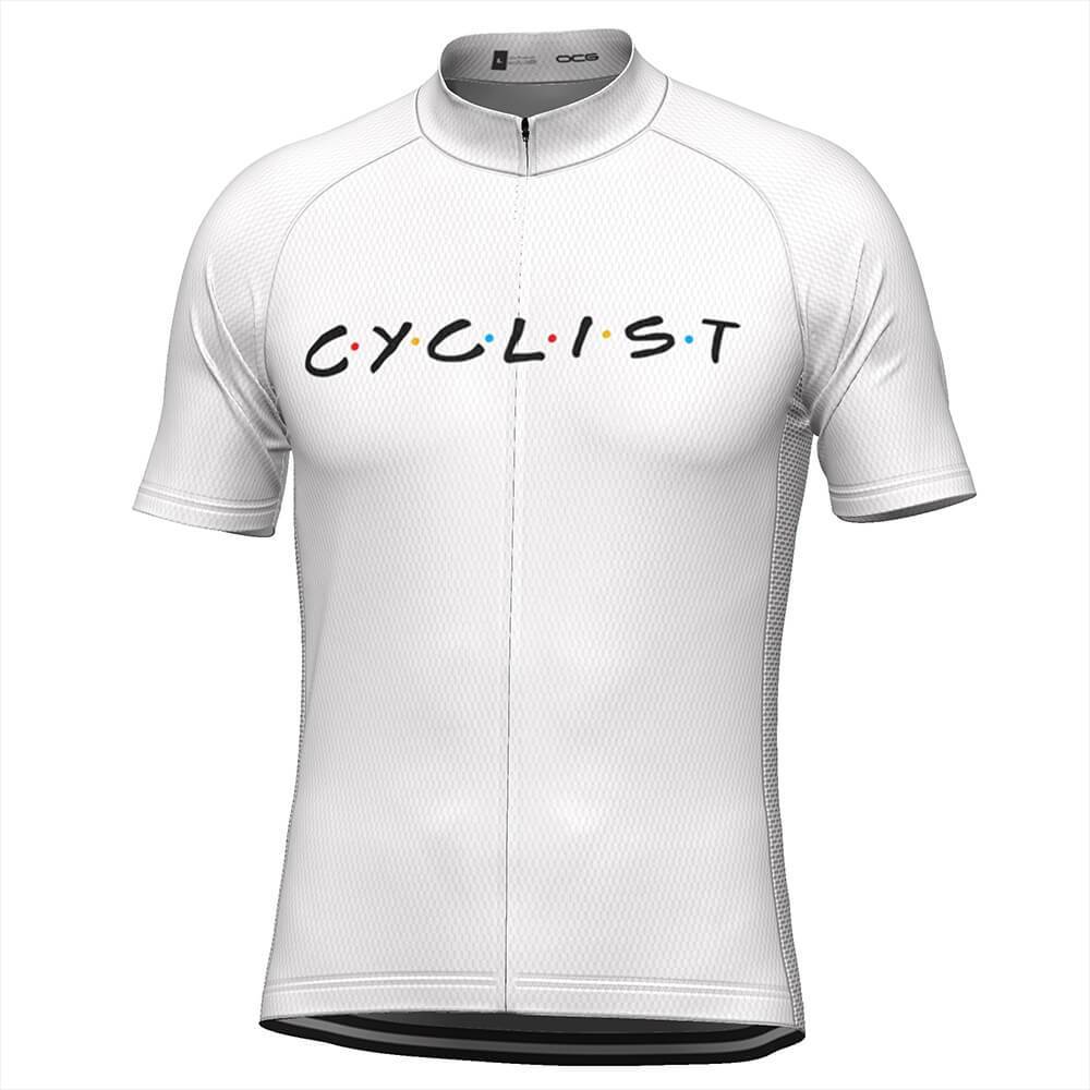Men's Friends Cyclist Short Sleeve Cycling Jersey