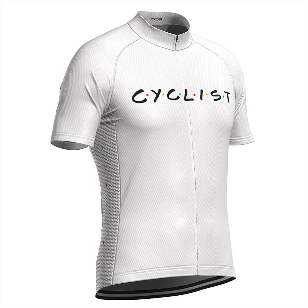Men's Friends Cyclist Short Sleeve Cycling Jersey