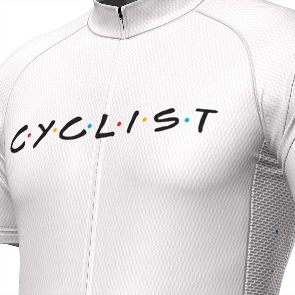 Men's Friends Cyclist Short Sleeve Cycling Jersey