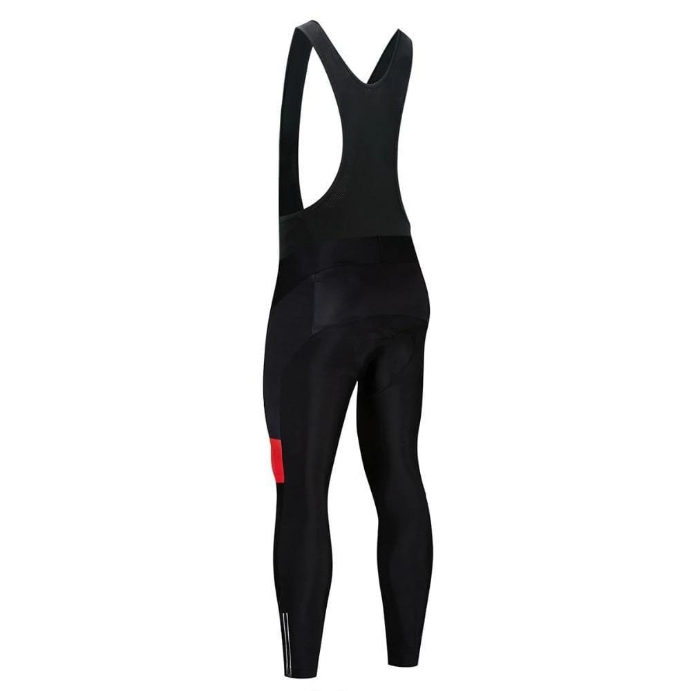 Men's Grey Detail Cycling Bib Pants