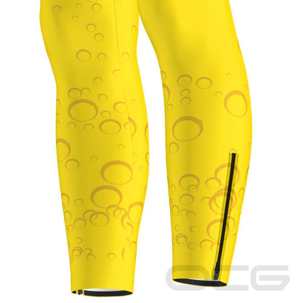 Men's This Guy Needs a Beer Gel Padded Cycling Bib-Tights