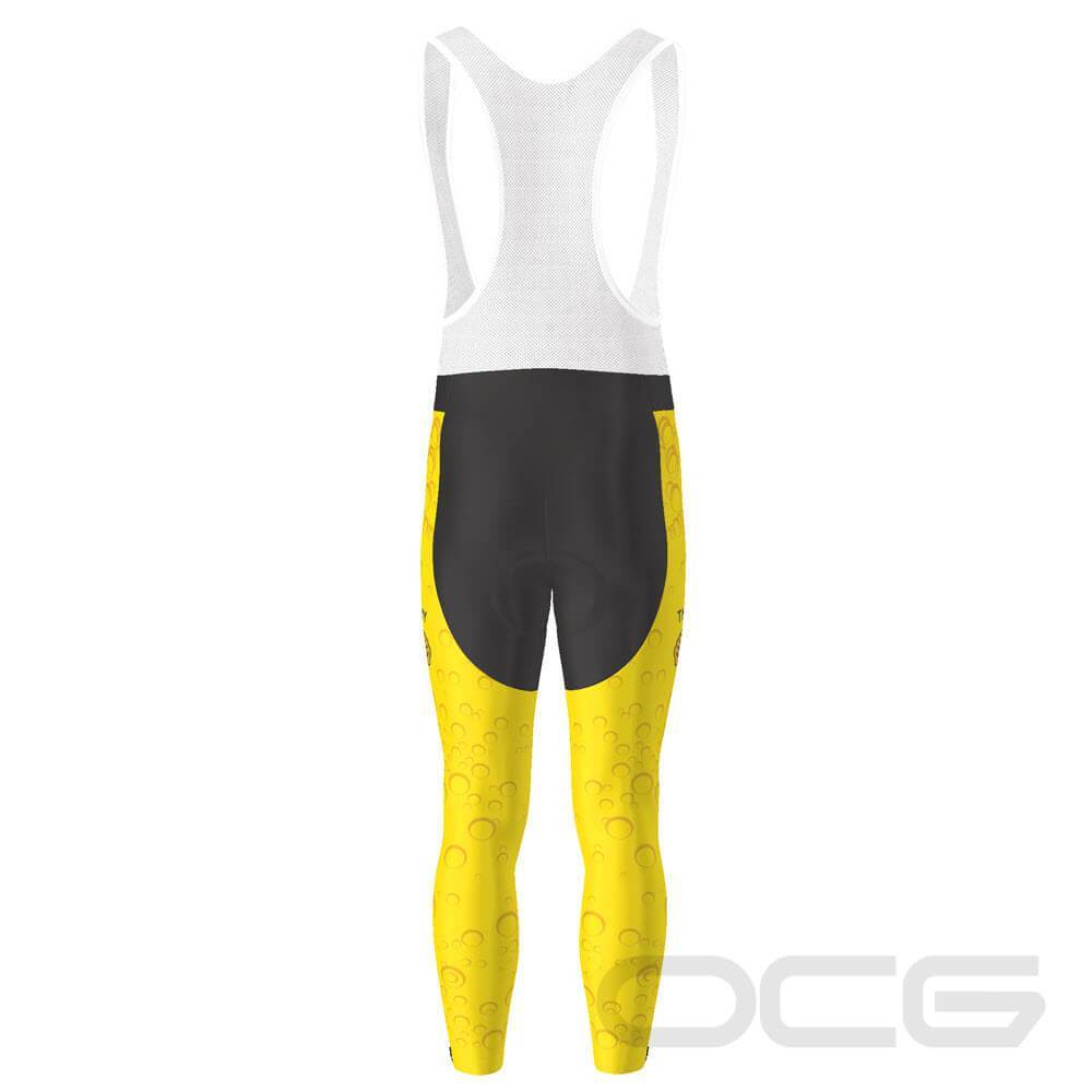 Men's This Guy Needs a Beer Gel Padded Cycling Bib-Tights