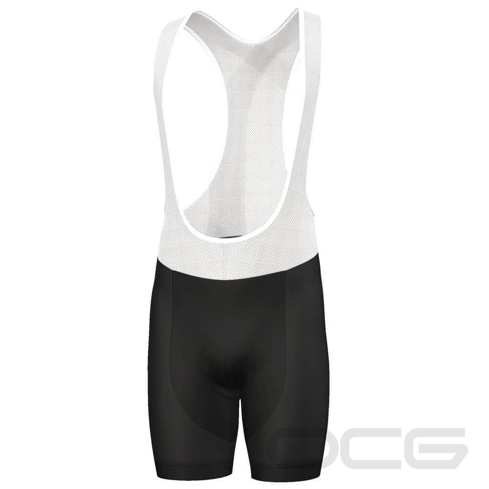 Men's Pro-Band Classic Plain Color Gel Padded Cycling Bib