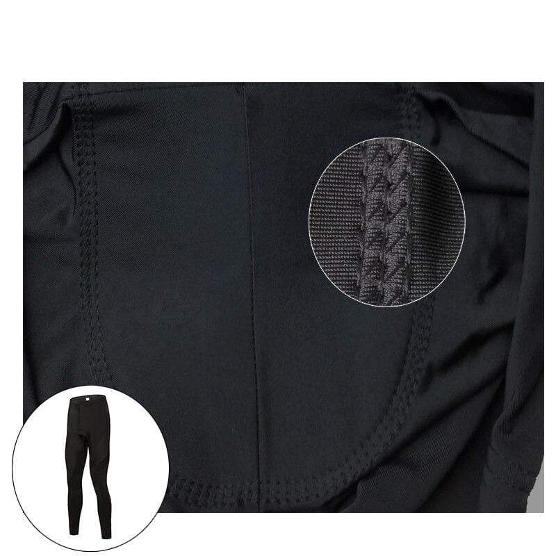 Men's Pro Gel Padded Black Cycling Pants