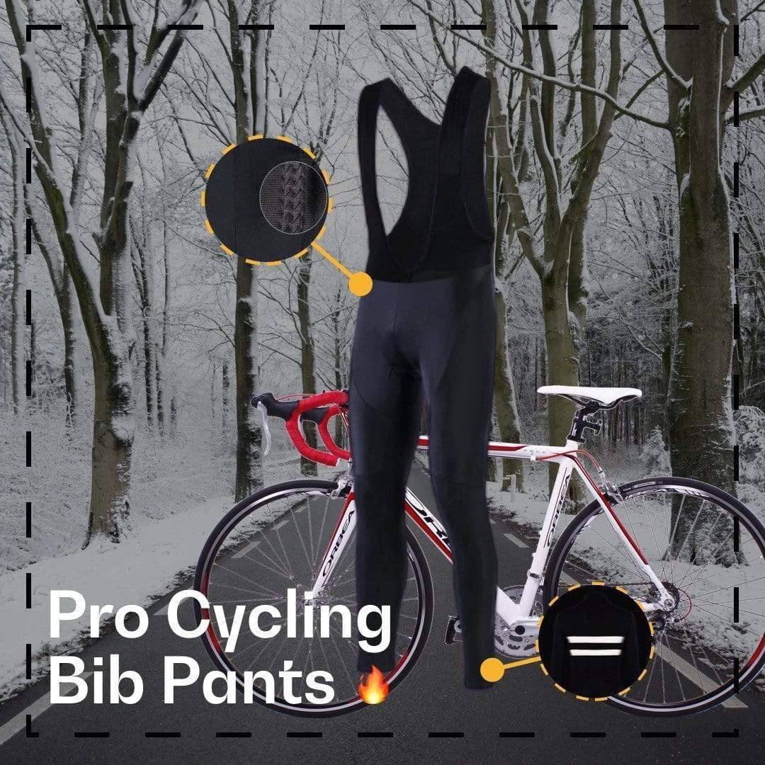Men's Pro Gel Padded Cycle Bib Pants