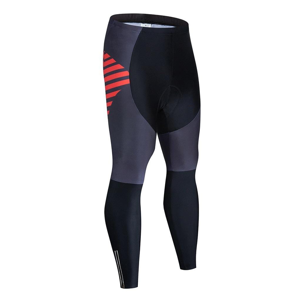 Men's Red Detail Cycling Pants