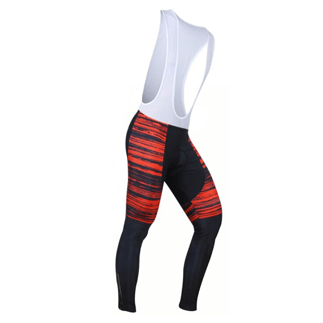 Men's Red Lines Bib Cycling Pants