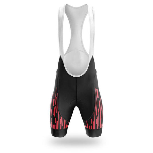 Men's Red Lines Cycling Bib Shorts