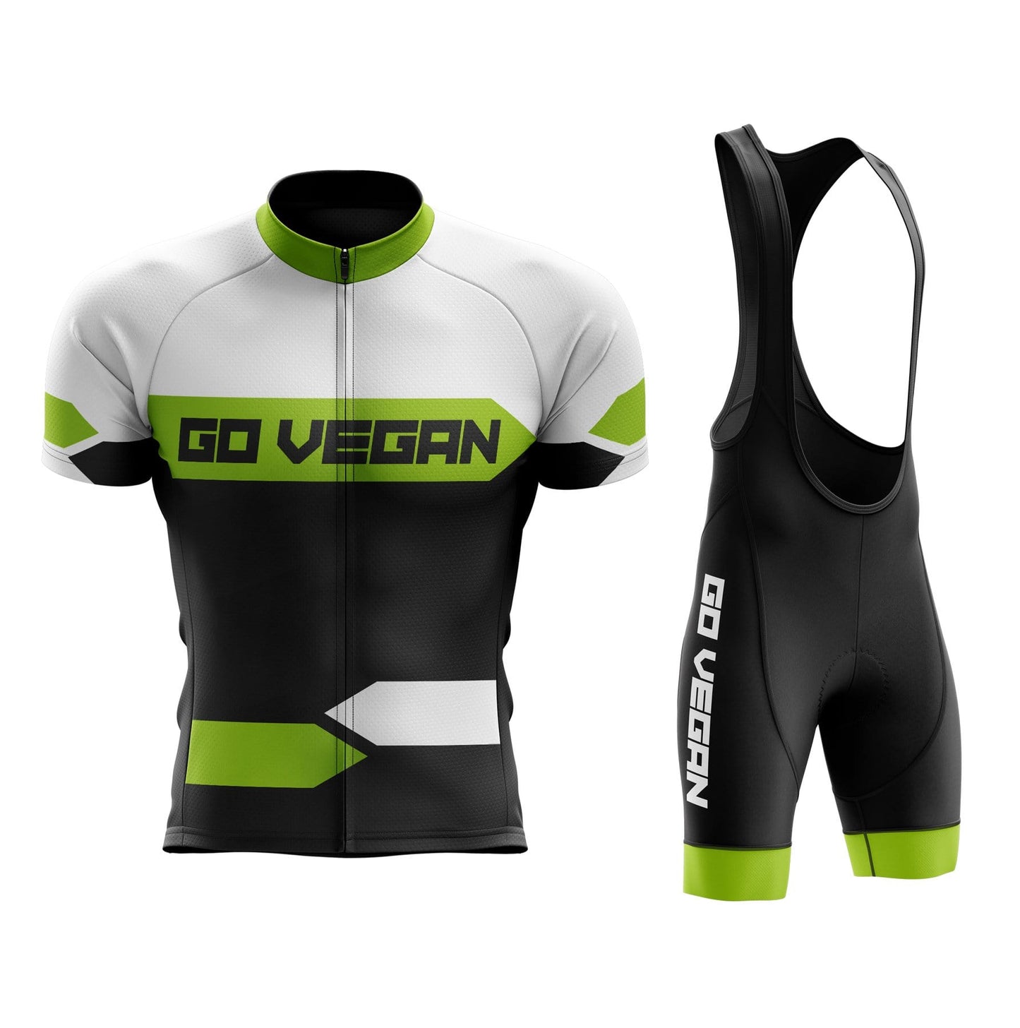 Men's Vegan Cycling Jersey or Bibs