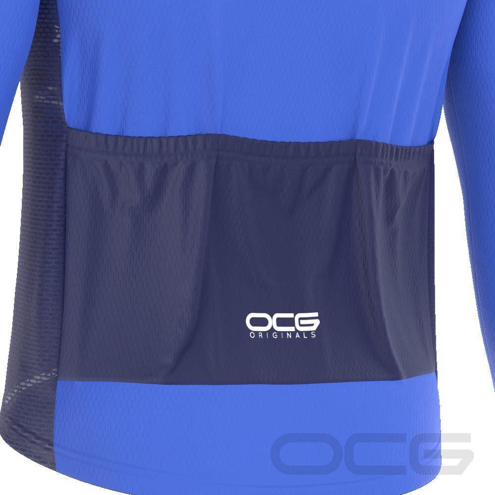 Men's Australian National Flag Long Sleeve Cycling Jersey