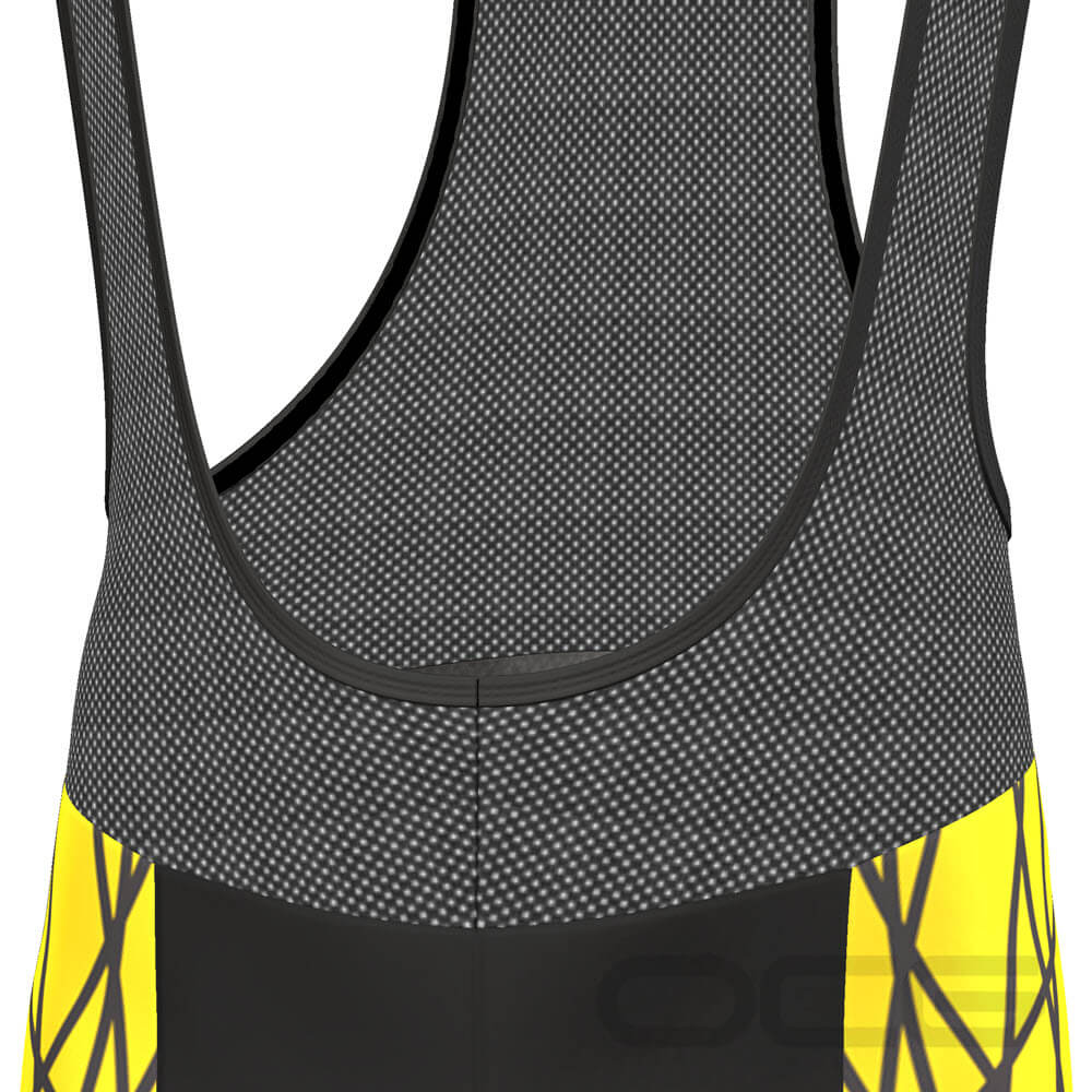 Men's Spokes and Chain Pro-Band Gel Padded Cycling Bib