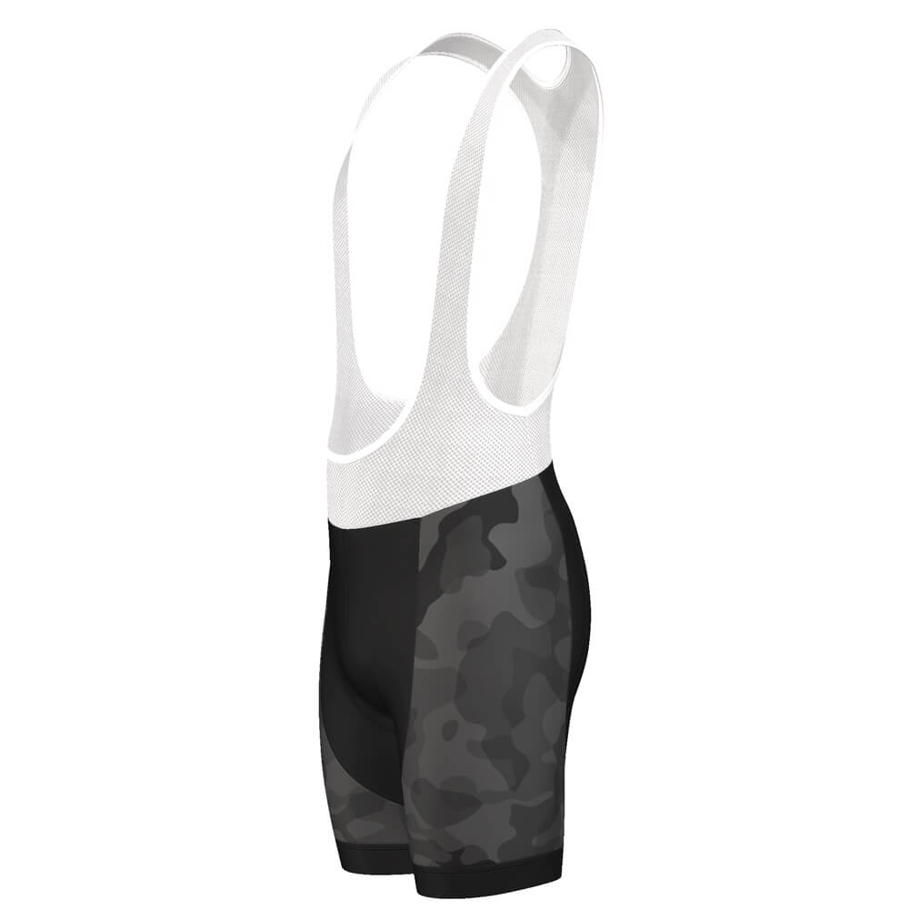 Men's Camouflage Gel Padded Cycling Bib