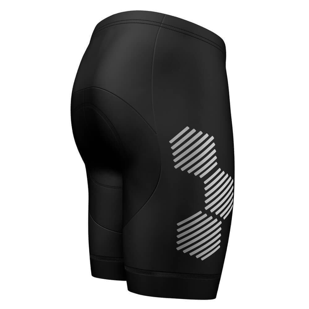 Men's Hexagon Gel Padded Cycling Shorts