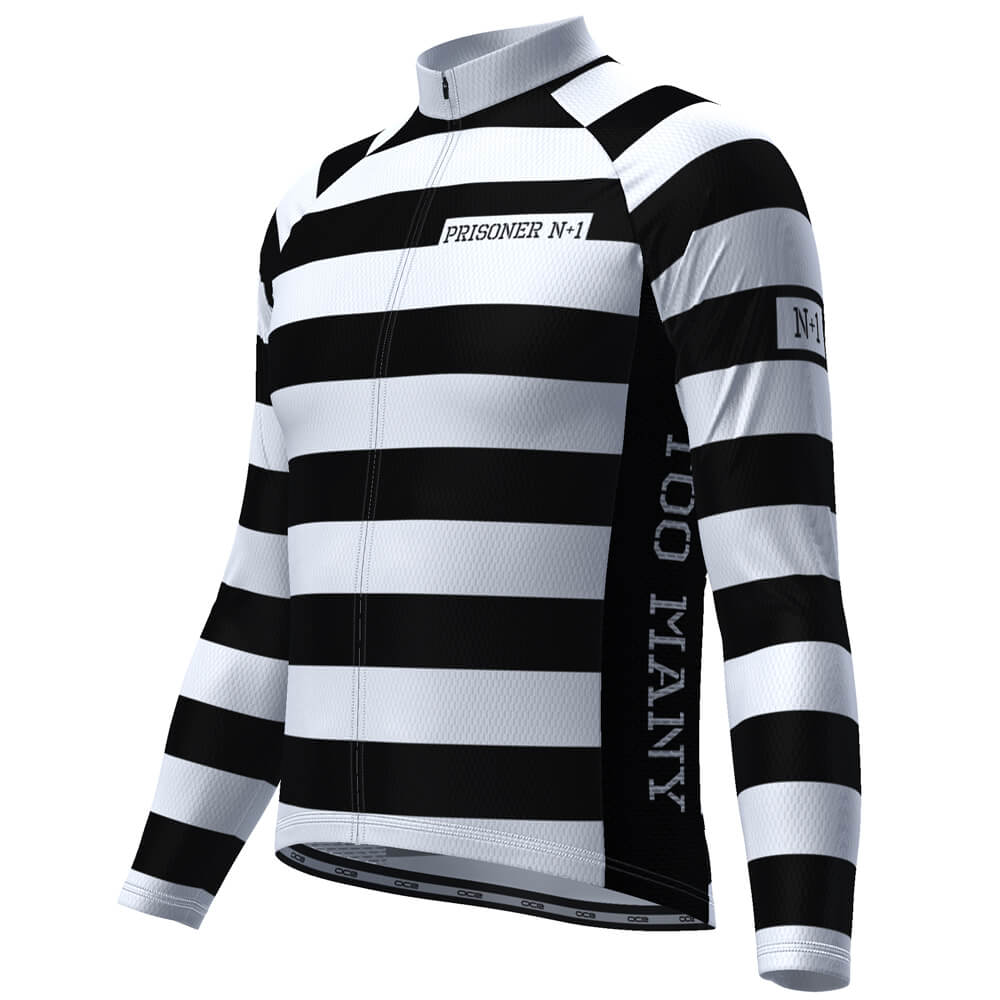 Men's Prisoner N+1 One Bike Too Many Long Sleeve Cycling Jersey