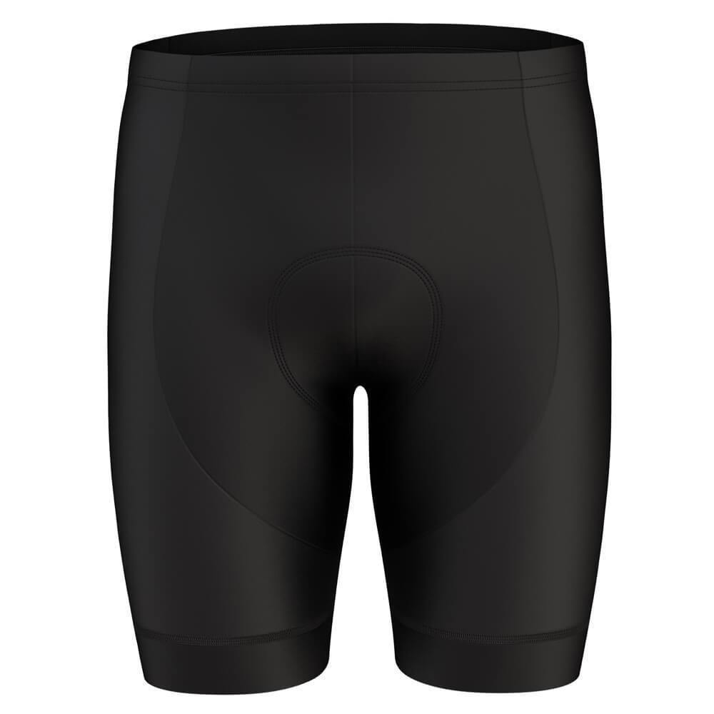 Men's Pro-Band Classic Plain Color Gel Padded Cycling Shorts