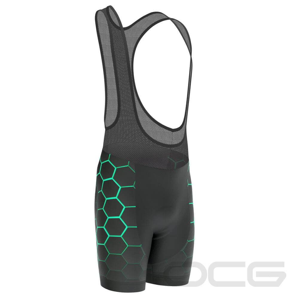 Men's Radioactive Gel Padded Cycling Bib