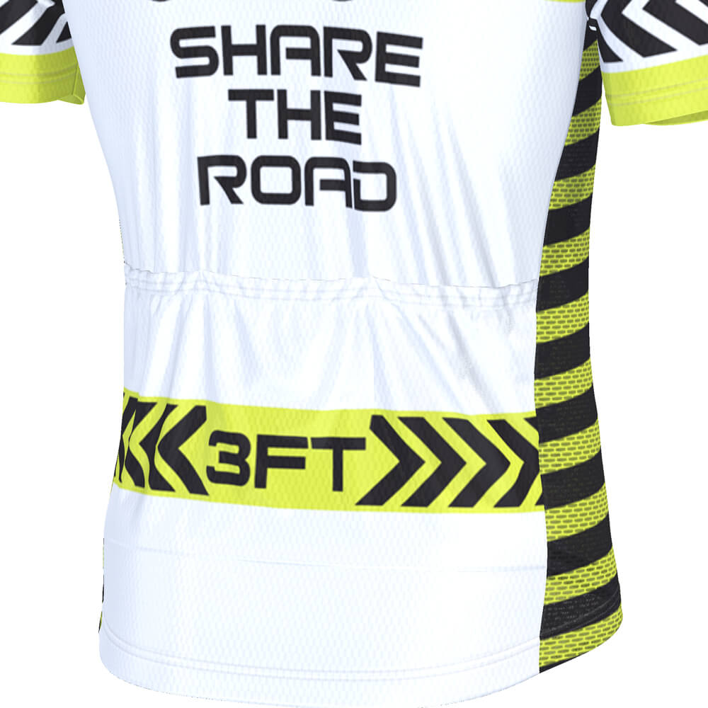Men's Respect the Cyclist Short Sleeve Cycling Jersey