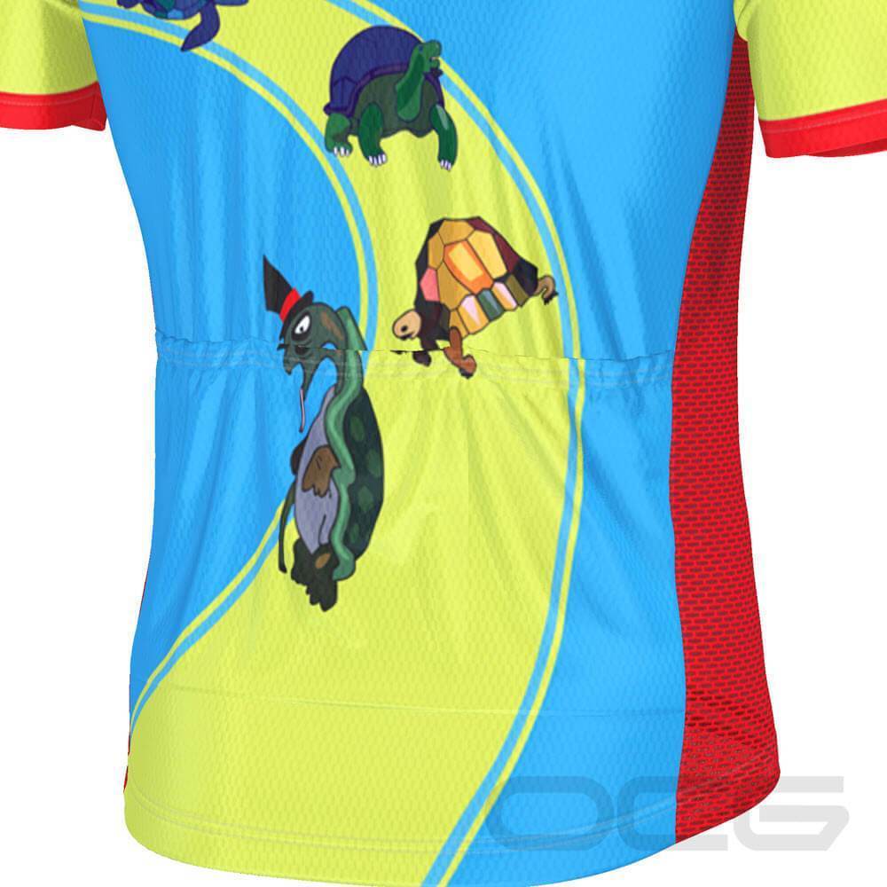 Men's Slow and Steady Short Sleeve Cycling Jersey