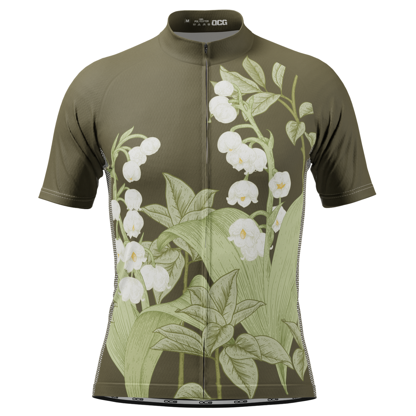 Men's Foliage Short Sleeve Cycling Jersey