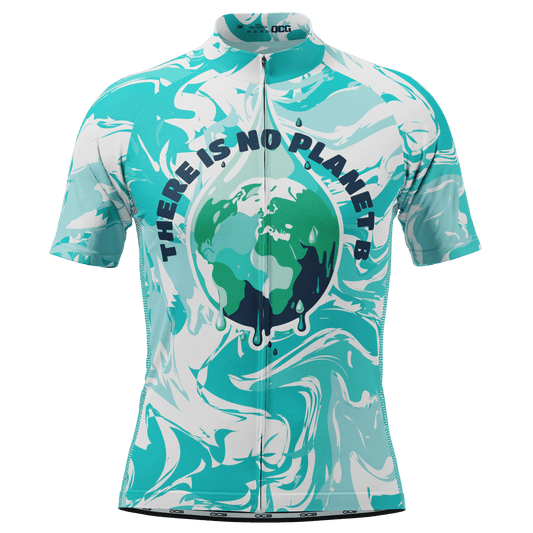 Men's There is No Planet B Short Sleeve Cycling Jersey