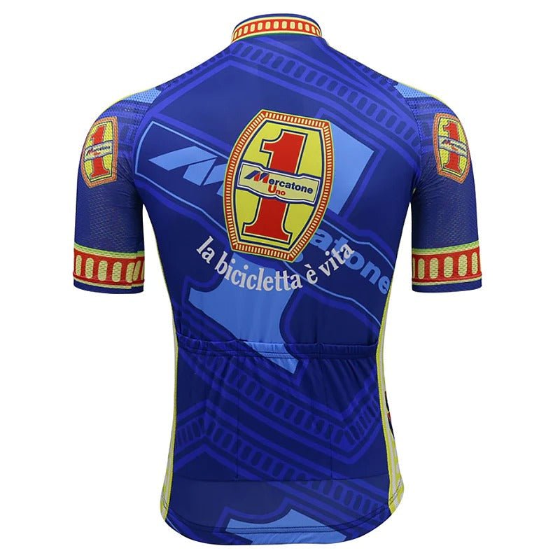 Mercatone Uno Wega Retro Cycling Jersey Set