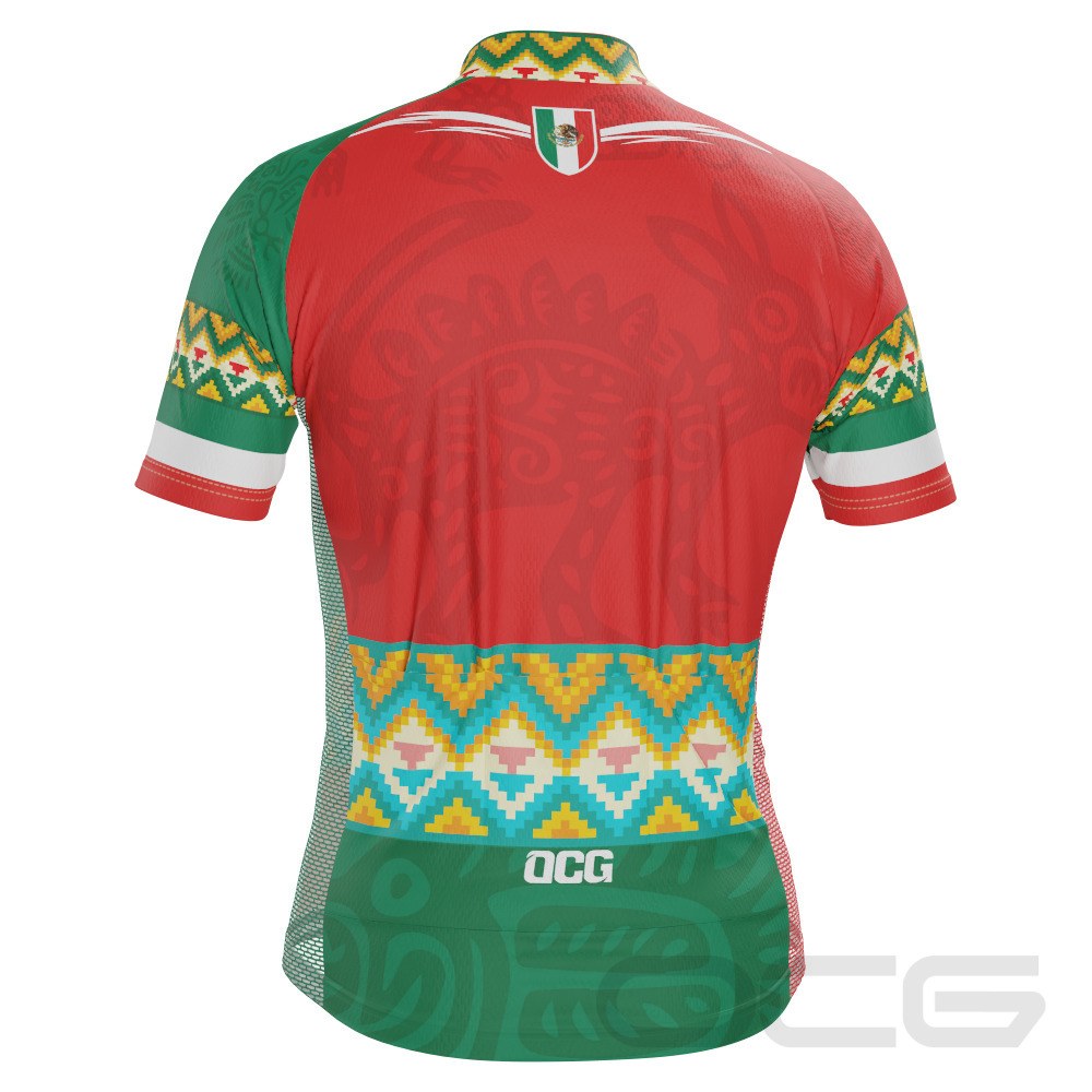 Men's Mexico Paseo Short Sleeve Cycling Jersey